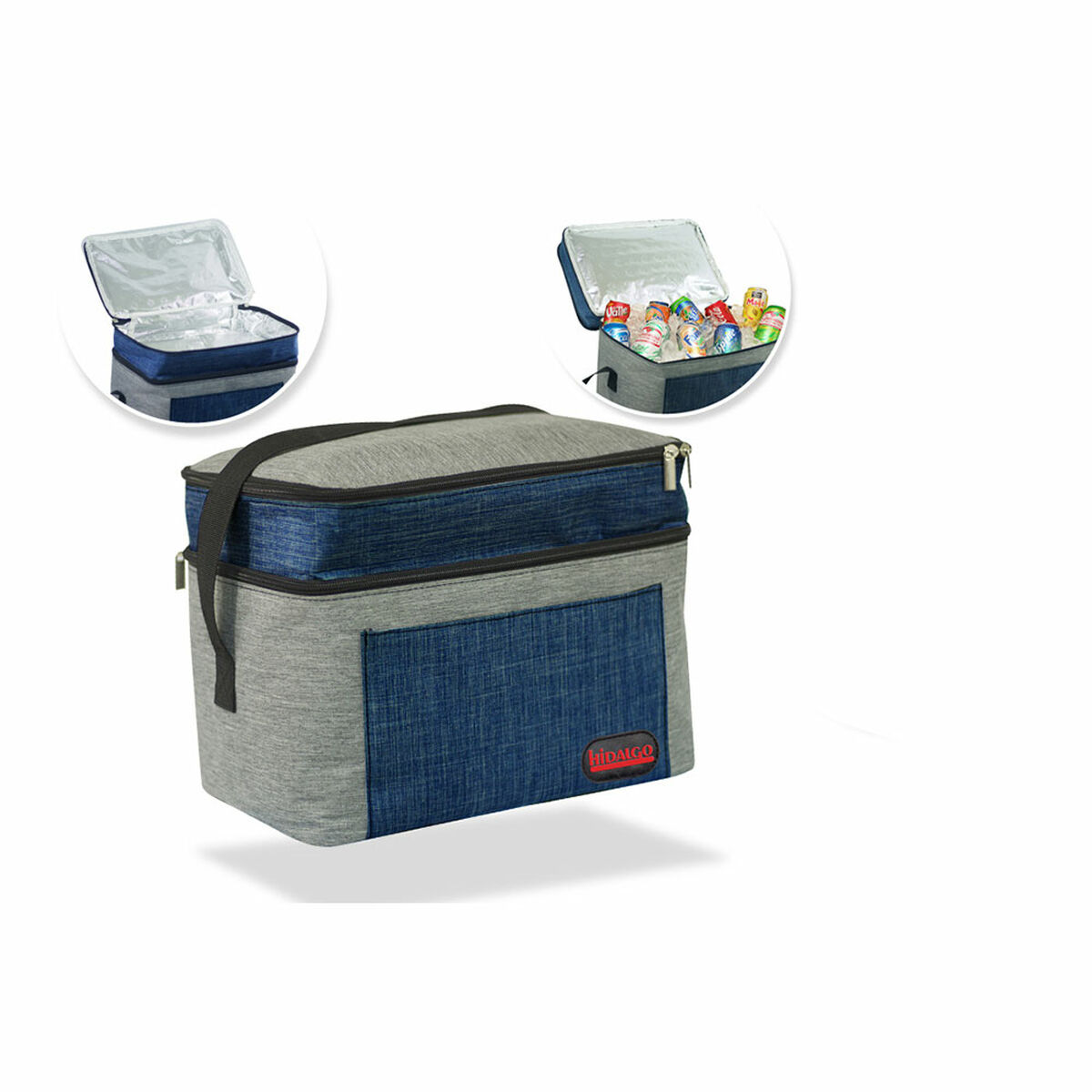 Frigider Portabil Hidalgo Bicolor 21 L Aluminiu Plastic